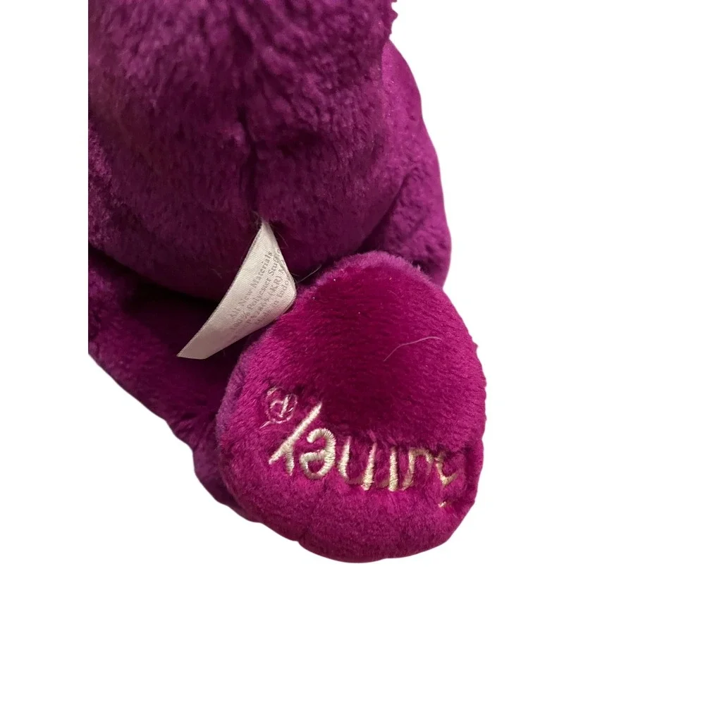 Vintage Barney Baby Bop BJ Plush Set Lyons Group 90s Dinosaur Stuffed Animals